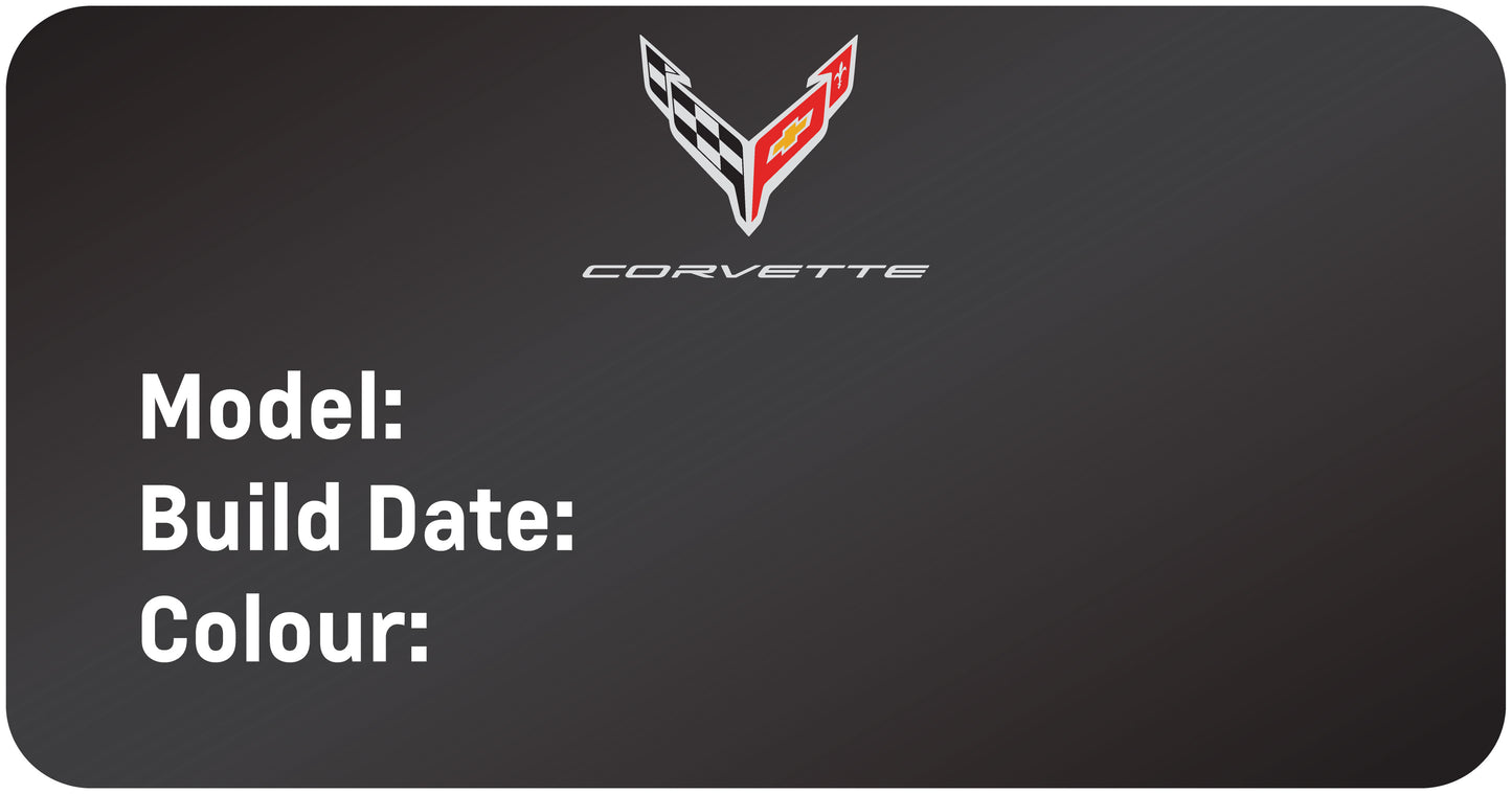 Corvette Custom Print