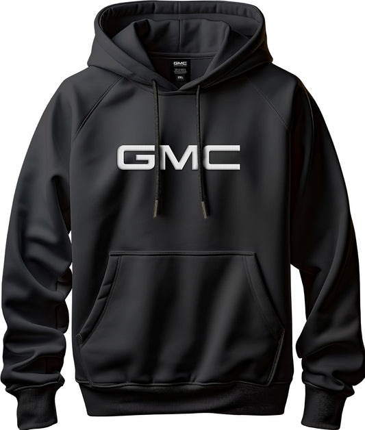 GMC Supreme Raglan Hoodies - BLACK