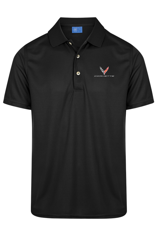 Men's Corvette Ultimate Polo (Black)