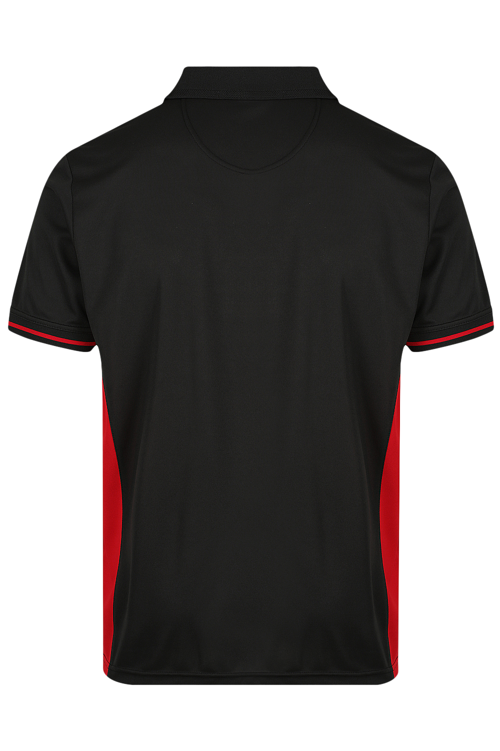 Mens Silverado Polo Shirts Elite Black/Red