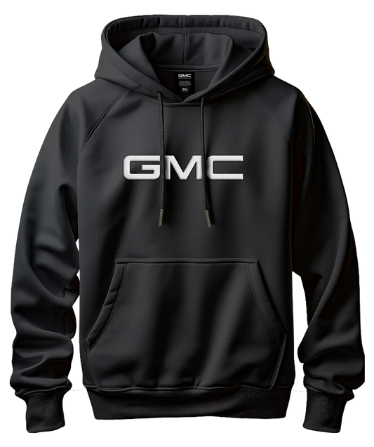 GMC Supreme Raglan Hoodies - BLACK