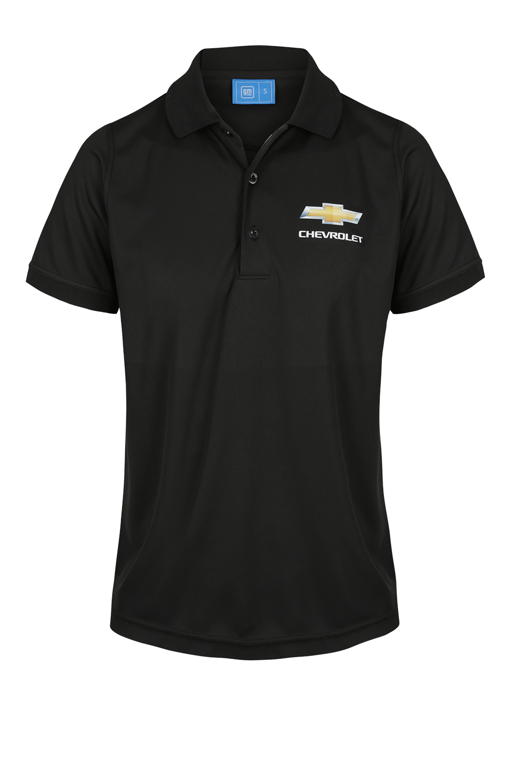 Ladies Chevrolet Polo Shirts Performance Black