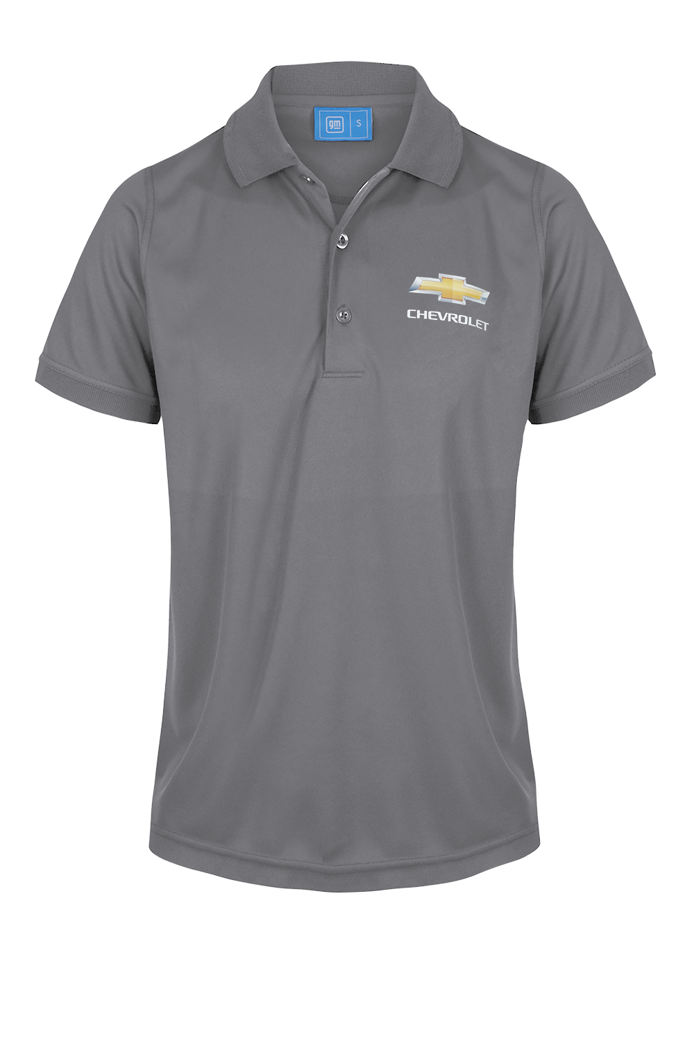 Ladies Chevrolet Polo Shirts Performance Grey