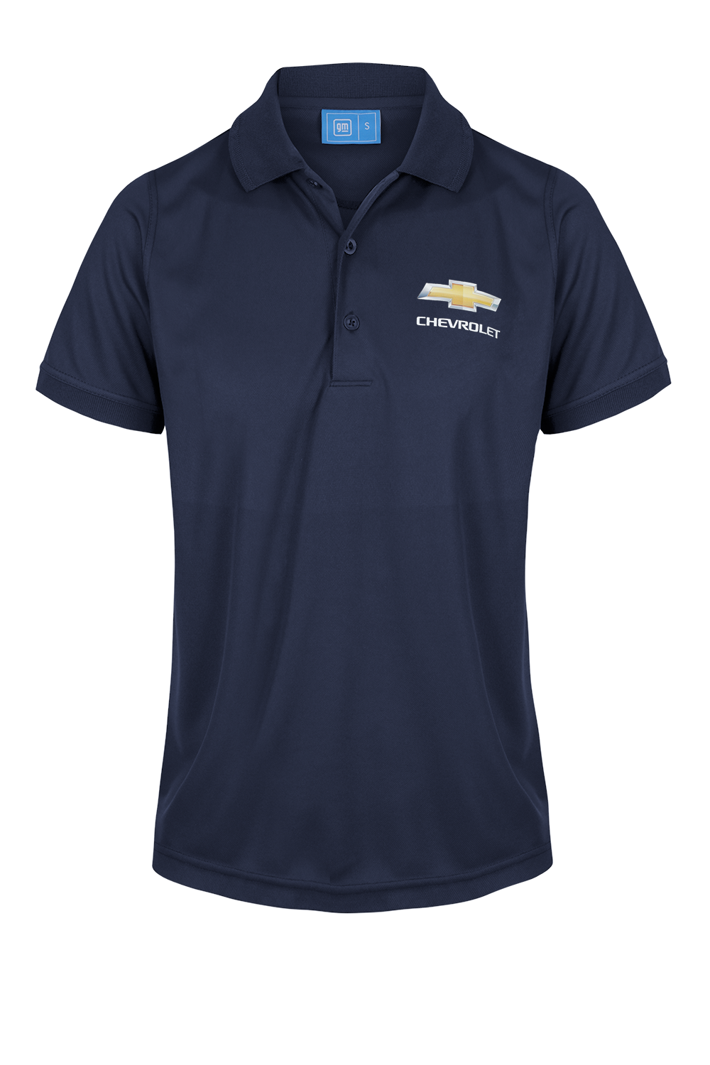 Ladies Chevrolet Polo Shirts Performance Navy