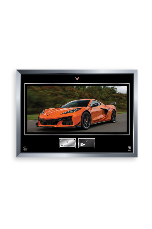 One-of-a-kind Corvette Custom Framed Vehicle