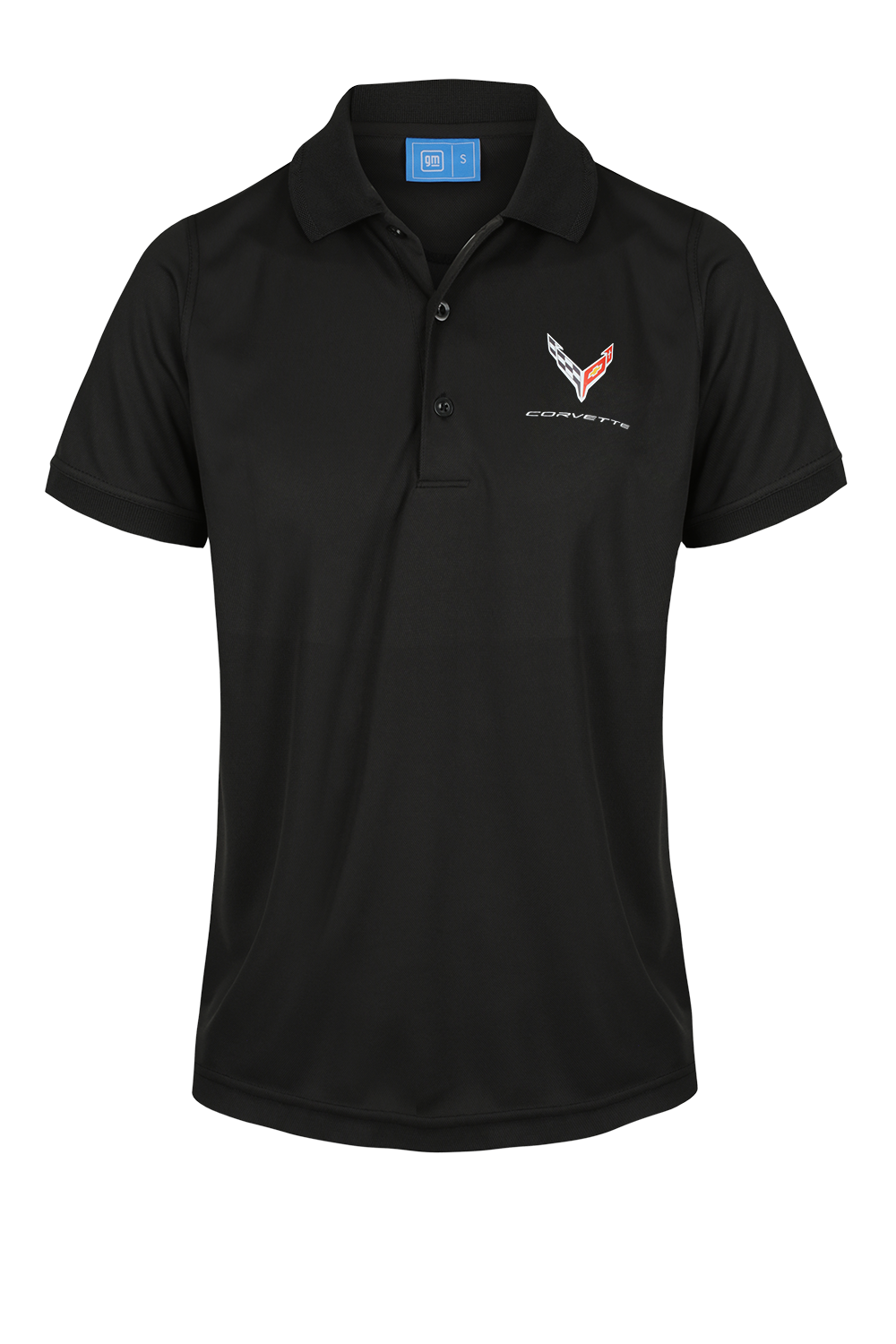 Ladies Corvette Polo Shirts Performance Black