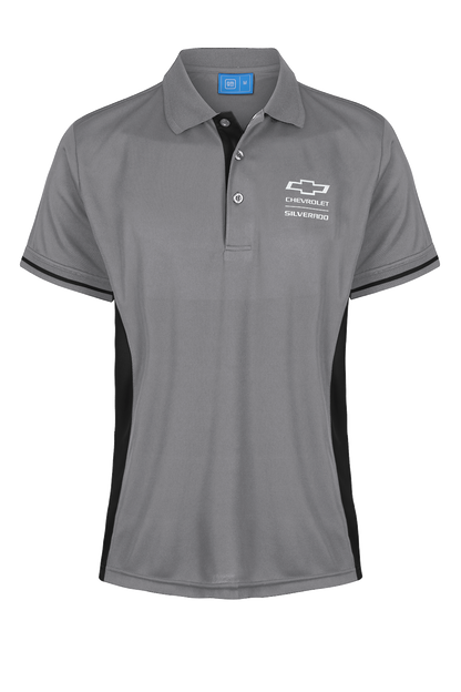 Ladies Silverado Polo Shirts Elite Grey/Black