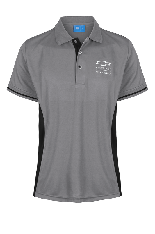 Ladies Silverado Polo Shirts Elite Grey/Black