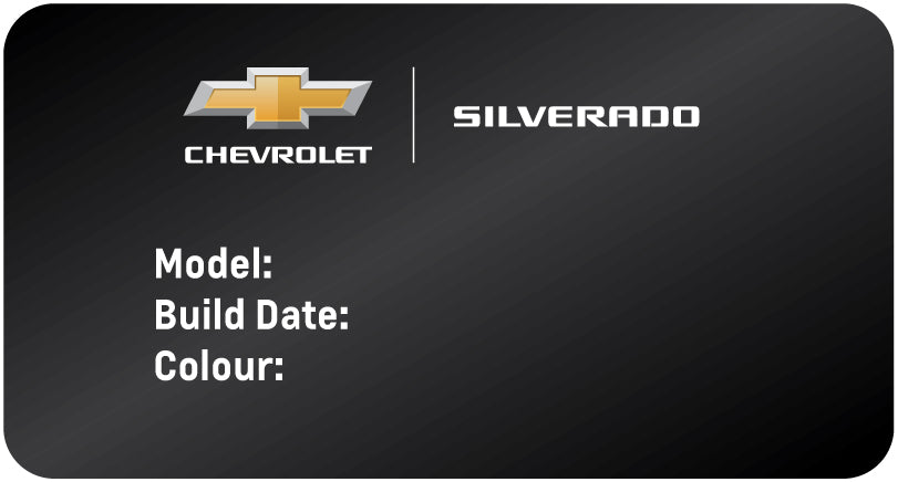 Silverado Custom Print