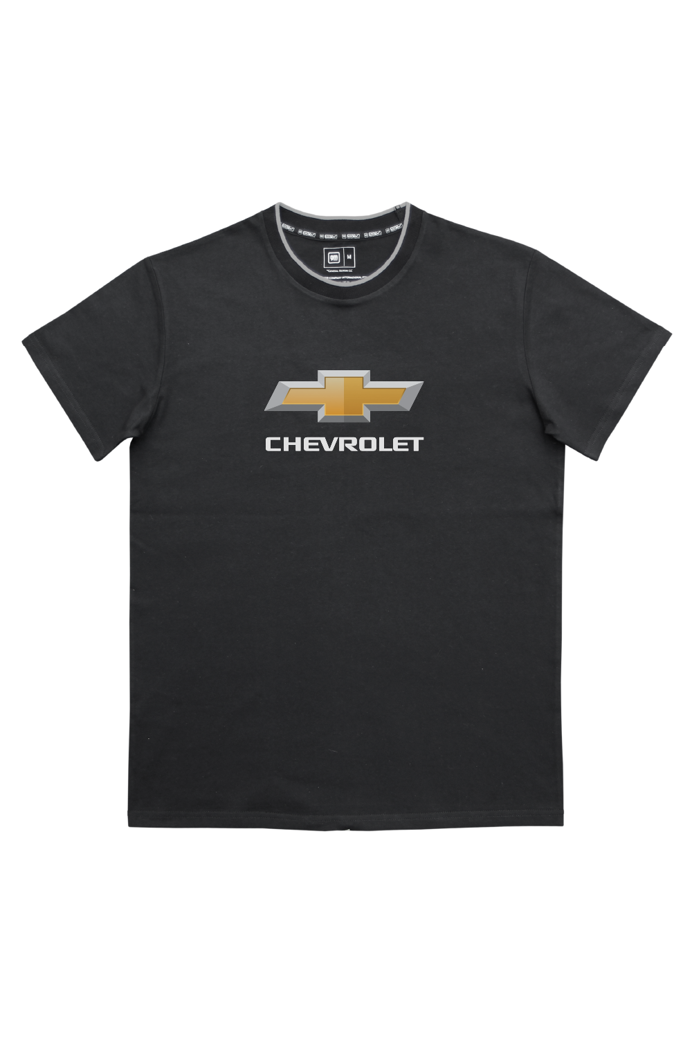 Chevrolet Colour Logo T-Shirt - Black