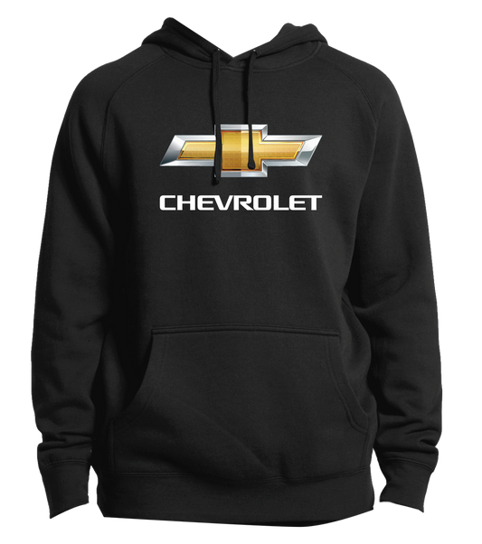 Chevrolet Gold Bowtie Hoodie Black - Limited Stock Available