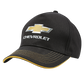 Chevrolet Cotton Blend 3D Chevy Cap Black