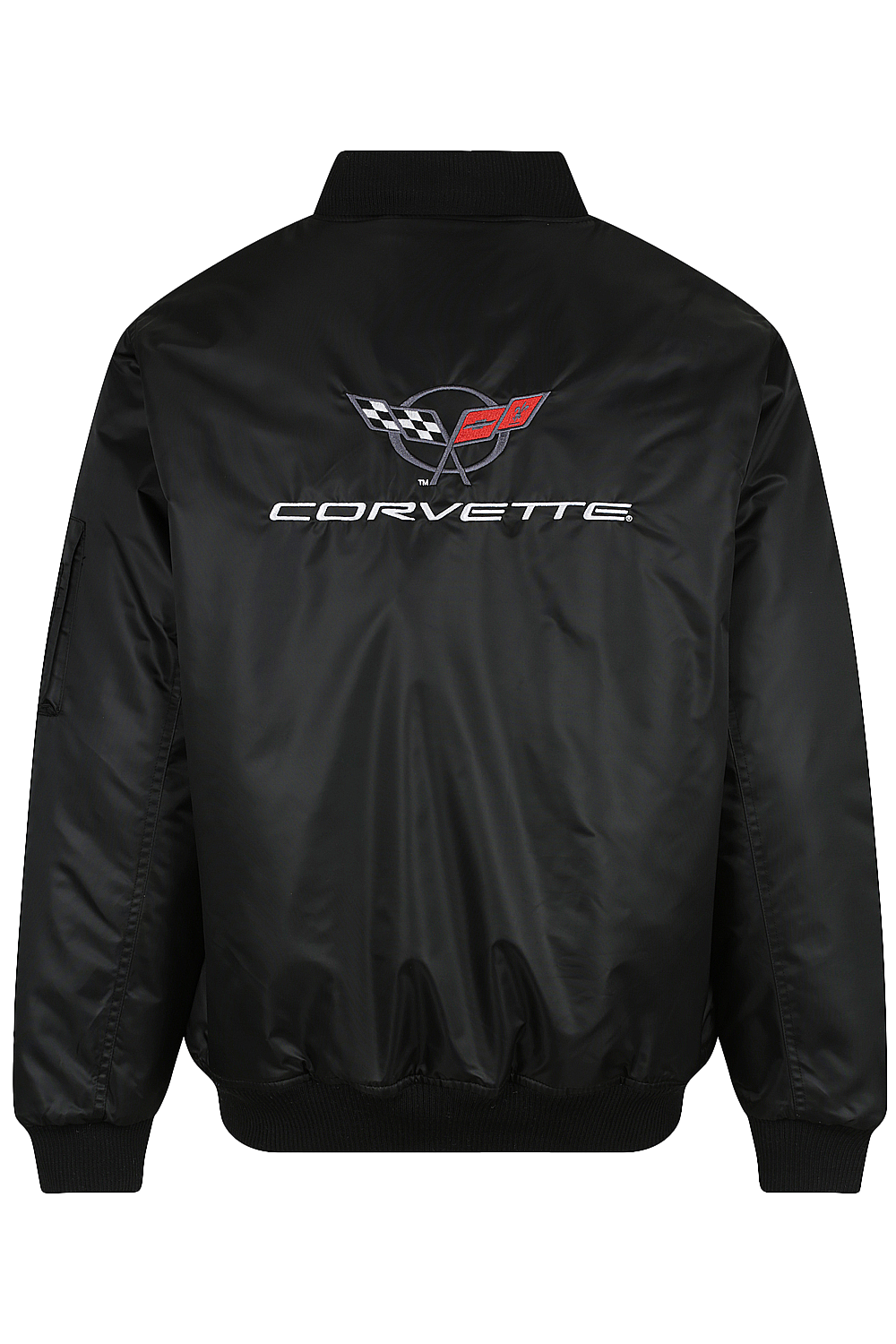 Corvette Black Aviator Jacket