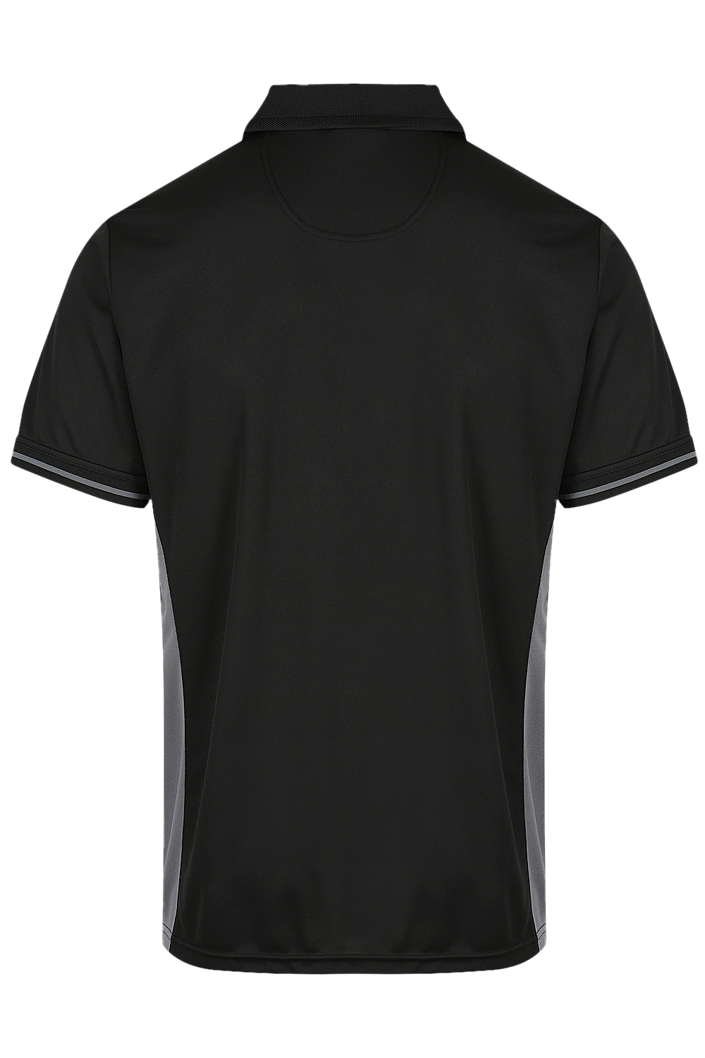 Mens Silverado Polo Shirts Elite Black/Grey